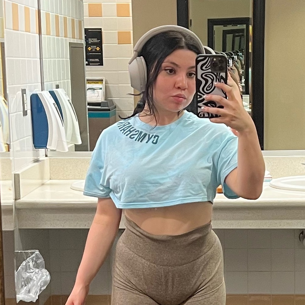 Gymshark crop top ❤️